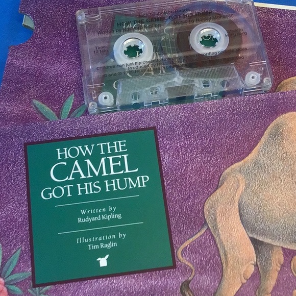Jack Nicholson, How the Camel Got His Hump! Like new , 1989 vintage hardcover - Picture 3 of 13